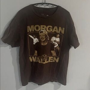 Morgan Wallen Brown Graphic Tee Medium